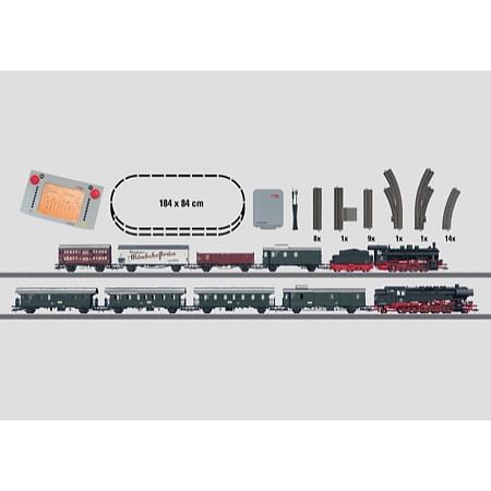 Mega-Digital-Startpackung "Bundesbahn" 230 Volt. - BR 85 / BR 55 DB 