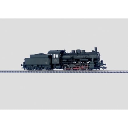 Dampflokomotive mit Schlepptender. - BR 55 BBÖ/ÖBB AC