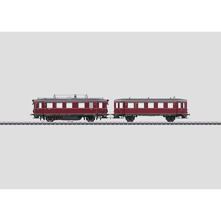 Dieseltriebwagen mit Beiwagen. - VT 75.9 + VB 140, DB AC
