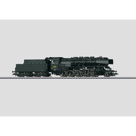 Dampflokomotive mit Schlepptender. - Reihe N, DSB AC