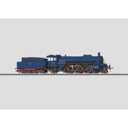Schnellzug-Dampflokomotive mit Schlepptender. - BR 18.3, DRG AC