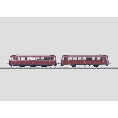 Schienenbus mit Steuerwagen. - BR 798 + 998 DB AC