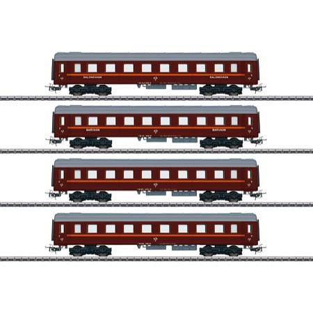 Personenwagen-Set "Tin Plate" 