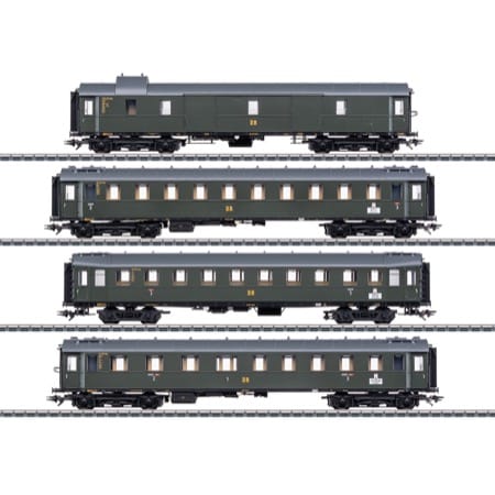 Wagen-Set z.BR19 DR/DDR 