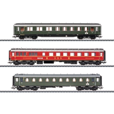 Schnellzug-Set 2 D74 DB 