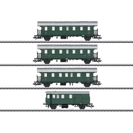 Personenwagen-Set mit Steuerwagen 