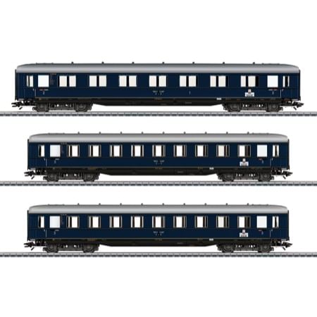 Schnellzugwagen-Set zur BR 05 - AB4ü, C4ü, DR 