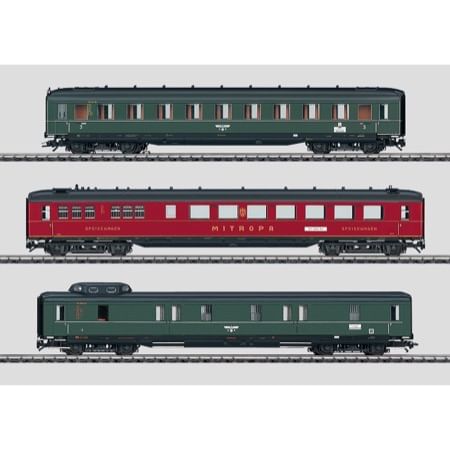 Schnellzugwagen-Set "Berlin-Hamburg". 