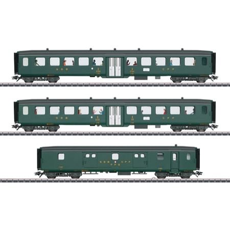 Schnellzugw.-Set 2 D96 zur V3 