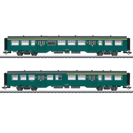 Personenwagen-Set M2 SNCB 