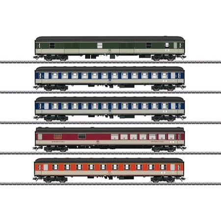 Schnellzugwagen-Set Pop-Farbe 