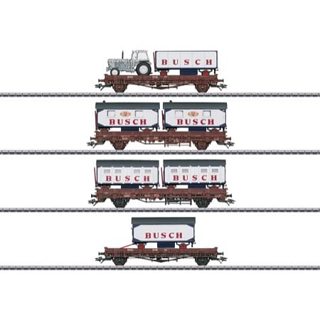 Circus Busch Freight Car Set 