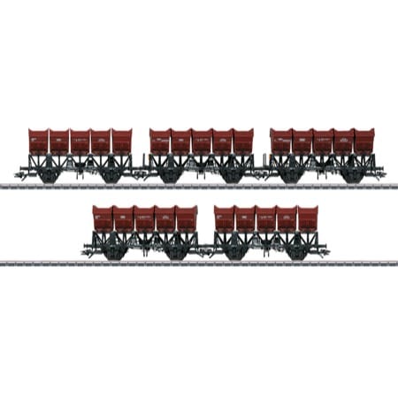 Muldenkippwagen-Set - F-z 120, Ommi 51 