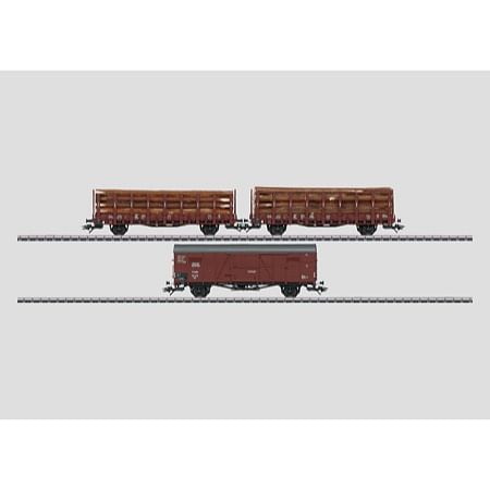 Güterwagen-Set. - Rr Stuttgart, Gl Dresden, DRG 