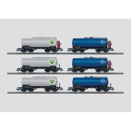 Set mit 6 Kesselwagen. - ARAL, BP 