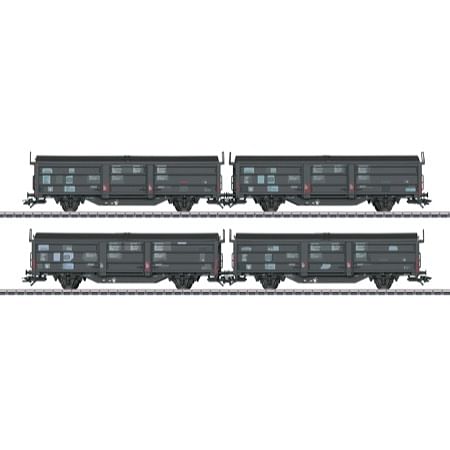 Schiebedach-/Schiebewandwagen-Set - Tbis 871, DB 