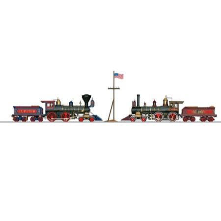 Set Dampfloks Golden Spike AC
