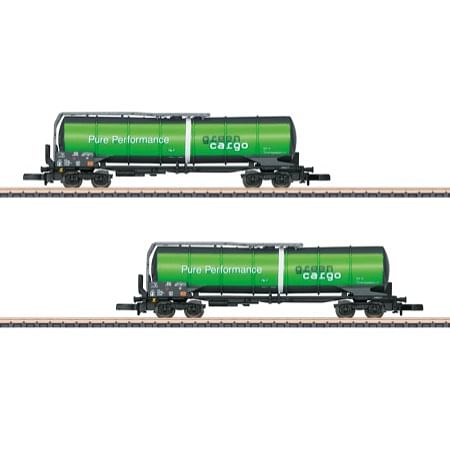 Mineralöl-Kesselwagen-Set Gre 