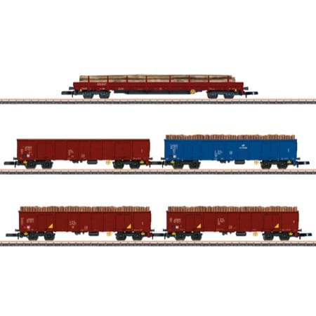PKP Lumber Car Set 