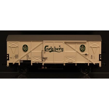 DSB Hs 21 86 210 0 174-0, Hvid,  Carlsberg 