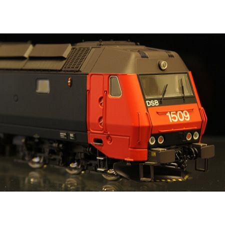 DSB ME 1509, Rød/Sort, DC  DC