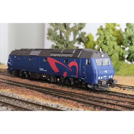 DSB ME 92 86 0001 530-1, Blå, AC LYD AC
