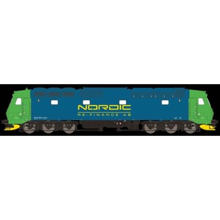 NRFAB TME 1518 Grøn/blå DC LYD DC