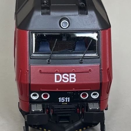 DSB ME 1511, rød/sort, DC LYD 
