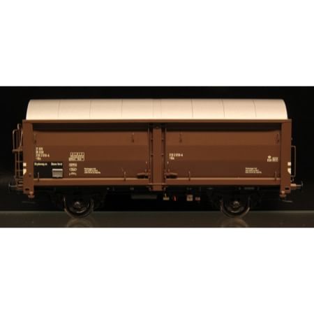 DSB His 21 86 210 2 010-4, Mørkebrun,  Godsvogn 