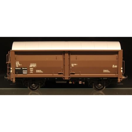 DSB His 21 86 210 2 120-1, Mørkebrun,  Godsvogn 