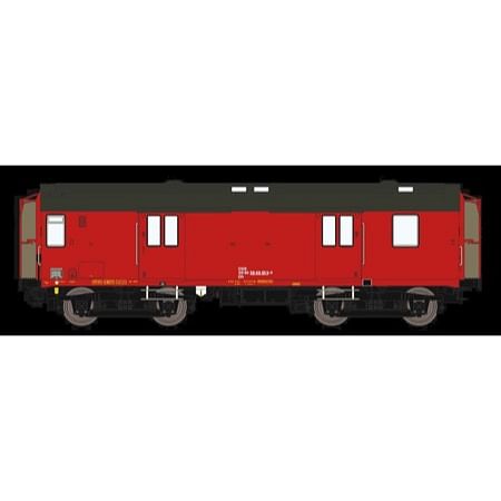 DSB Dh 50 86 92-68 019-4, Designrød,  rejsegodsvogn 