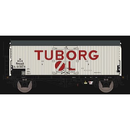 DSB ZB 99 639, Hvid,  TUBORG ØL 