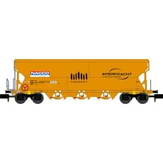 Getreidewagen Tagnpps 101m³ "INTERFRACHT", orange, NACCO, geänd. Betr.nr. 