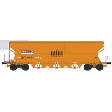 H0 Getr.wag. Tagnpps 101m³ gelb NACCO; geänd. Wag.nr. 