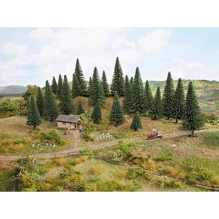 Model Fir Trees, 50 pieces, 5 