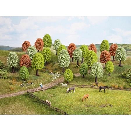 Spring Trees, 10 pieces, 5 - 9 