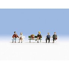 Sitting People (with 1 bench 