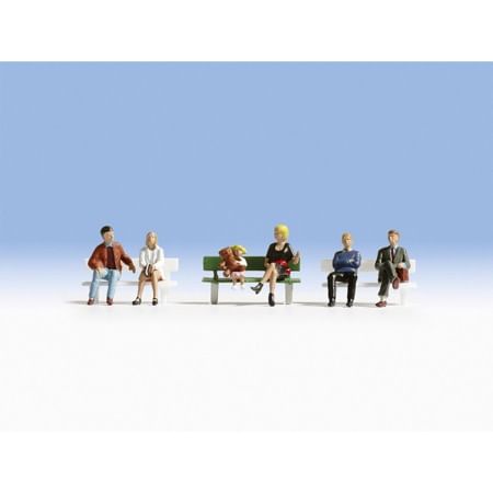 Sitting People (with 1 bench 