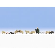 Shepherd and Sheep 