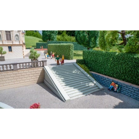 Open-Air Staircase, straight 