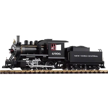 US Dampflok 0-6-0 mit Tender digital med lyd DC