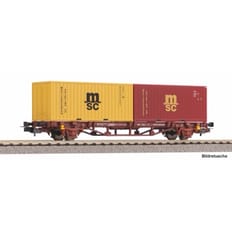 Containertragwg. 2x 20'' MSC Container FS V 
