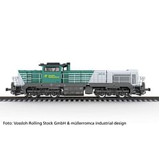 Diesellok/Sound DE18 Vossloh Rolling Stock GmbH VI + PluX22 Dec. DC