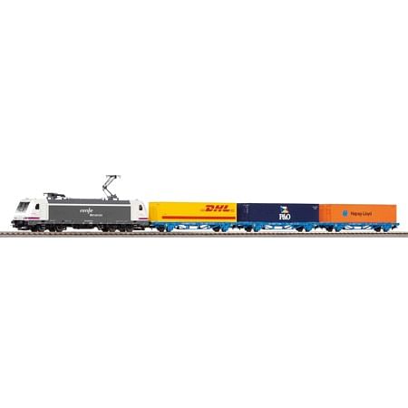 S-Set E-Lok TraXX Renfe  3 Containertragwg. Renfe A-Gleis & B DC