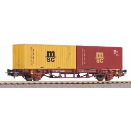Containertragwg 2x 20\' Container MSC FS 