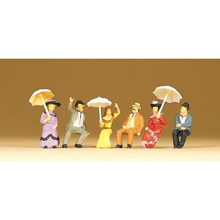 Siddende figurer, til hestevogn 