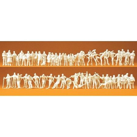 Vinter tema 65 umalede figurer 