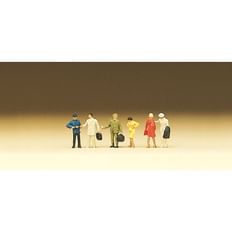 Billetkontrol på perronnen 