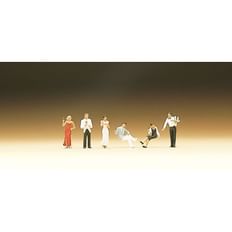 Festgæster og Tjener 