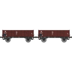 Set of 2 Gondola wood body N°34-19-82 et métallique N°33-68-10 Ep.IV DR 